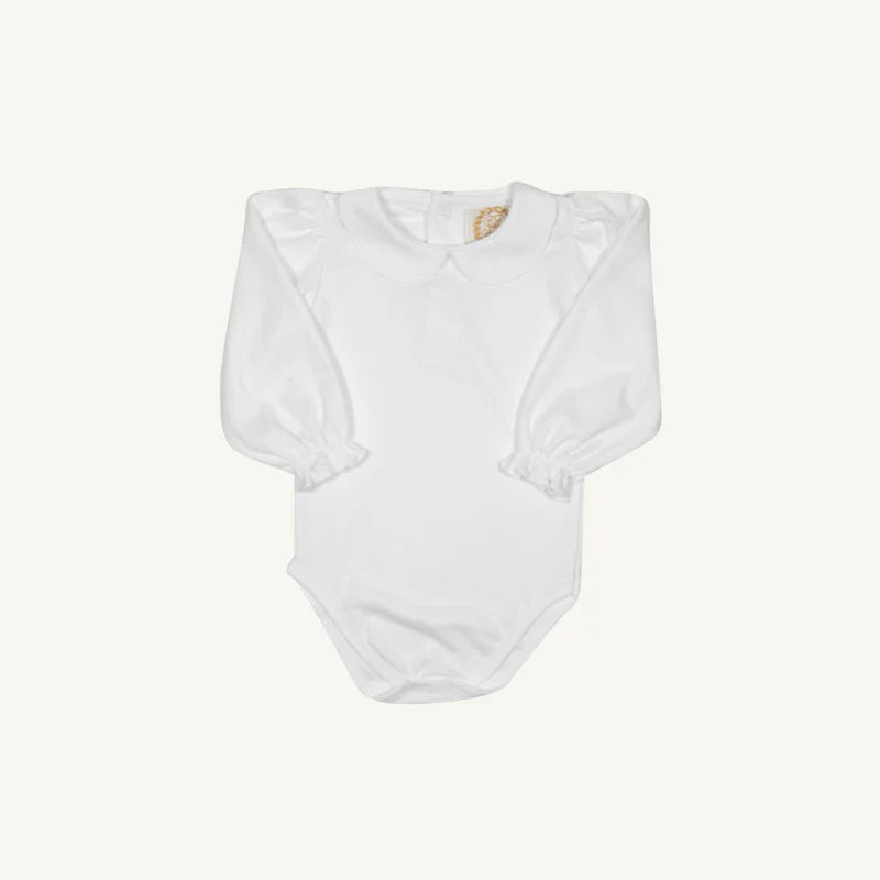 Maude's Peter Pan Collar Onesie (Long Sleeve Pima) (Size: 18-24M) EUC