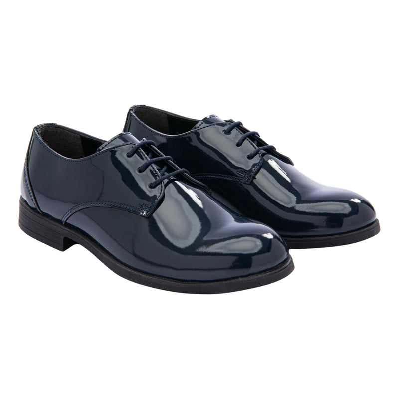 Patent Lace Dress Shoes (24 EU - 8 Toddler US) EUC