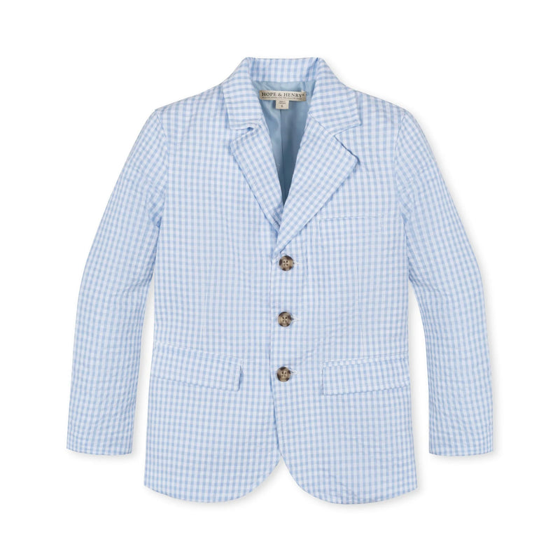 Organic Seersucker Suit Jacket (NWT 3T)