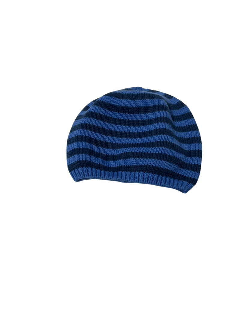 Classic Prep Hat - Blue Stripes (2-3T) EUC