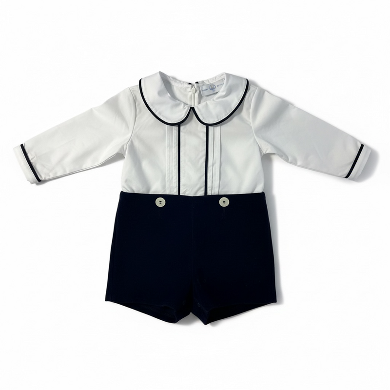 Blue Velvet Short Set (3T) EUC