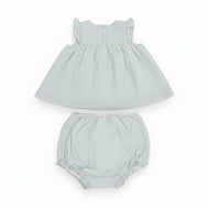 Baby Girl's Seersucker Matching Set (12-18M) EUC