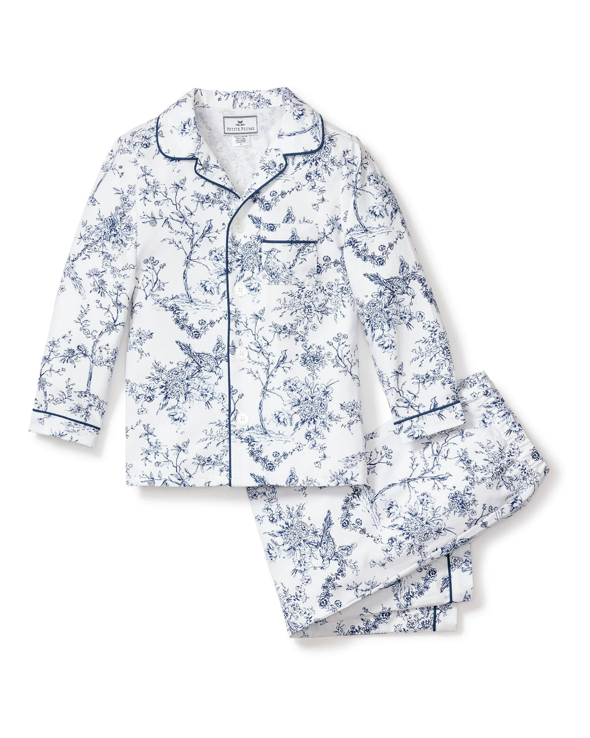 Kid's Twill Pajama Set's Gingham (2T) EUC