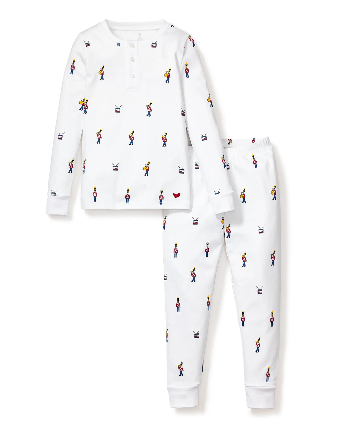 Kid's Pima Snug Fit Pajama Set in Toy Soldier (Size 4T) EUC