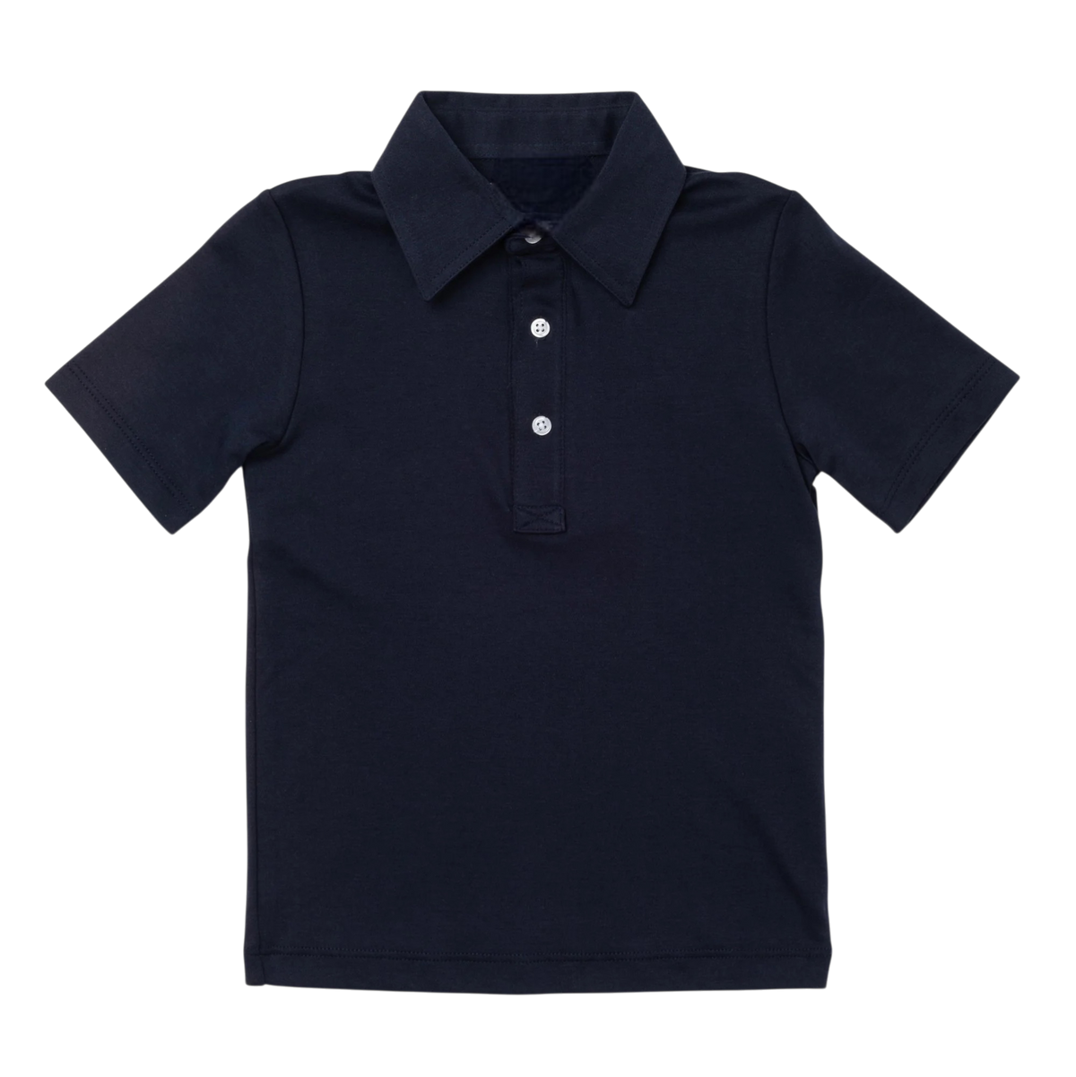 Bella Bliss Navy Pima Polo Shirt (Size: 3T) EUC