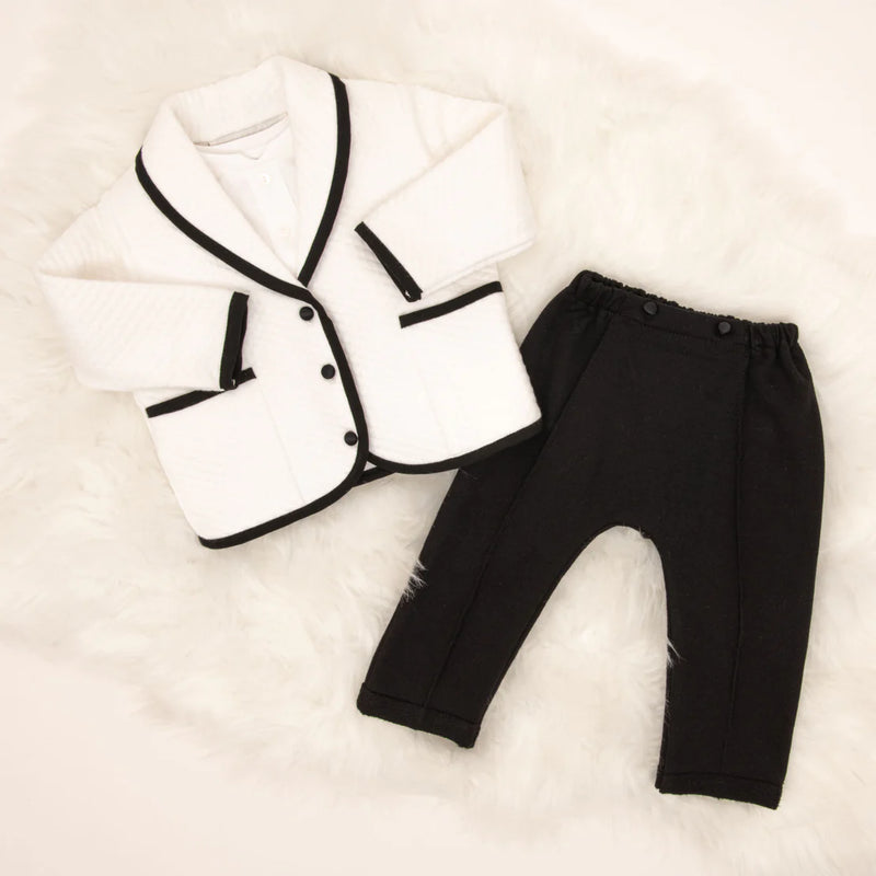 Baby Beau & Belle James 3-Piece Suit (2-3T) EUC