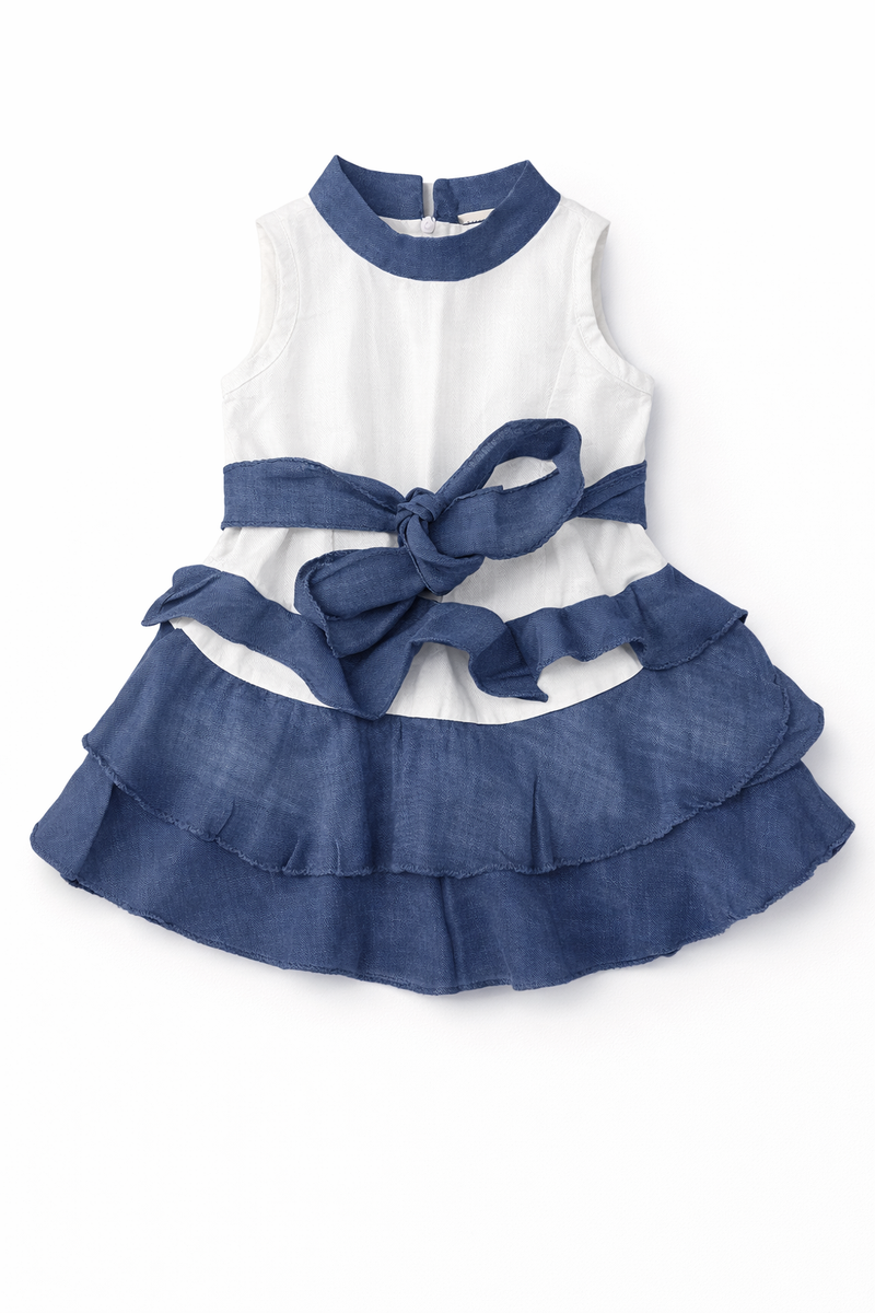 Autori Capresi Linen Dresses (Sizes: 6-9-12M) EUC