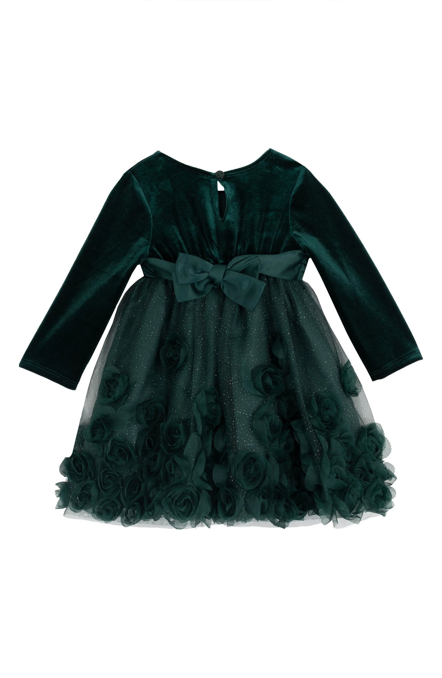 Velvet & Soutache Party Dress (Size 18M)
