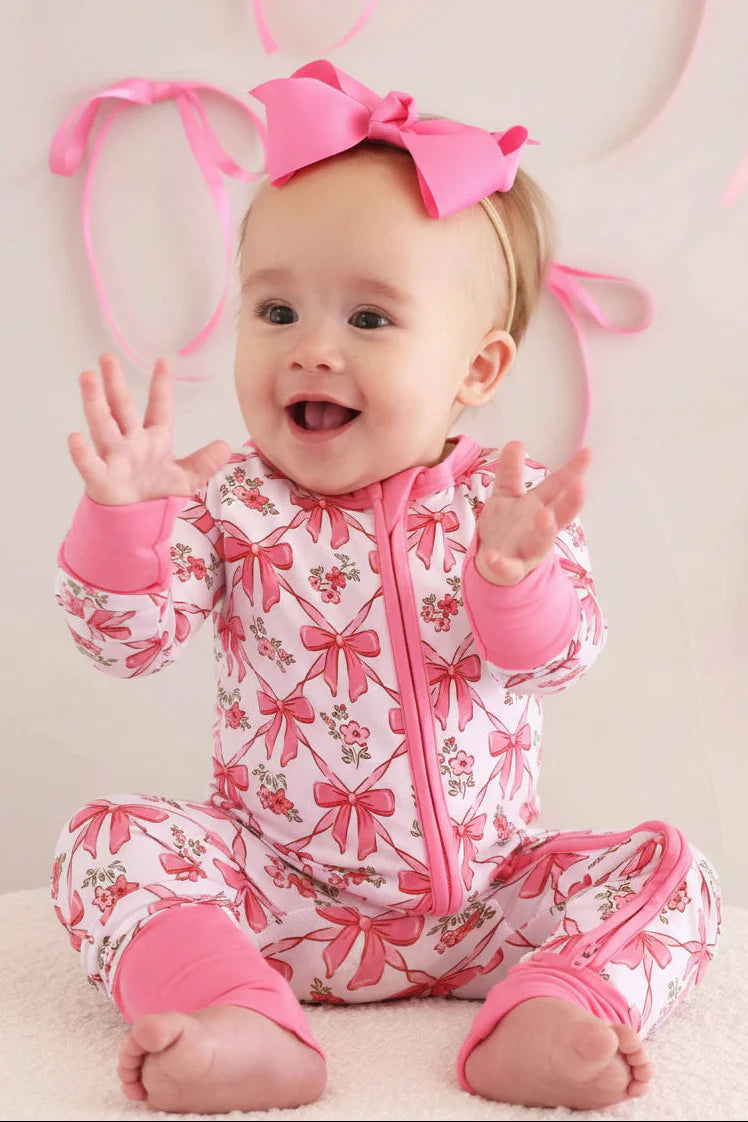 Convertible Zip Rompers for Girls (Size 12-18M) EUC