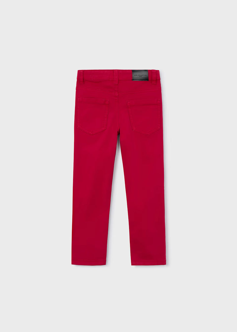 Boy Slim Fit Red Pants (EUC 3T)