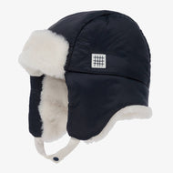 Boys Blue & White Trapper Hat (3T) NWT