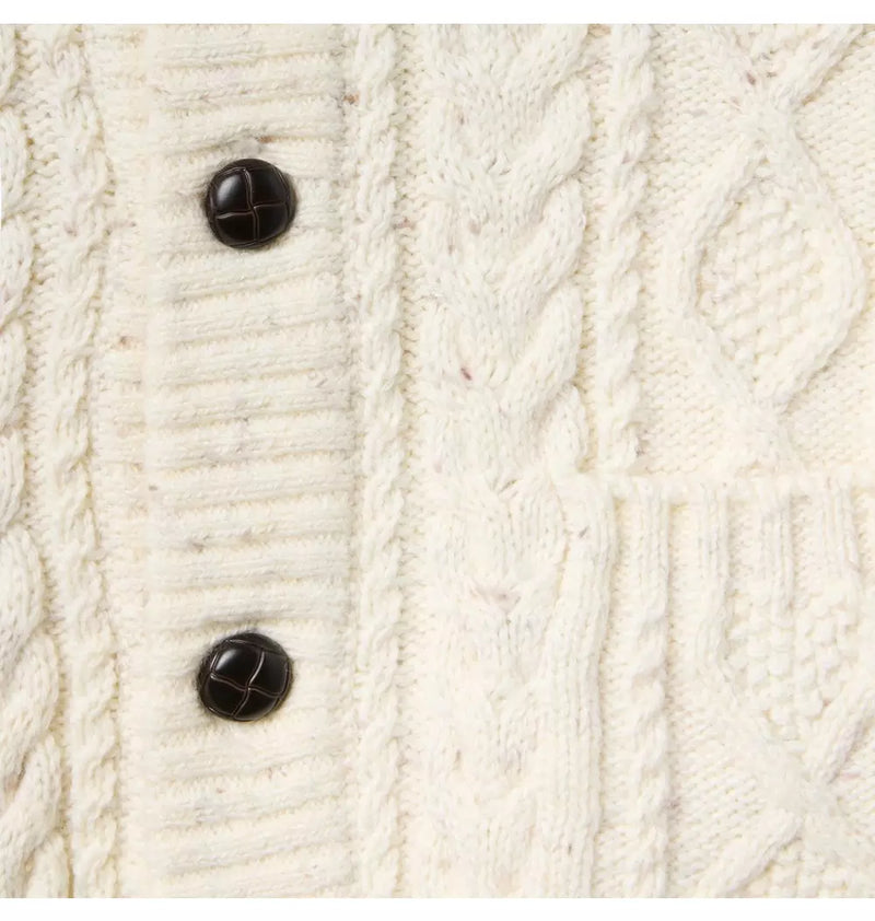Cable Knit Shawl Collar Cardigan (NWT 3T)