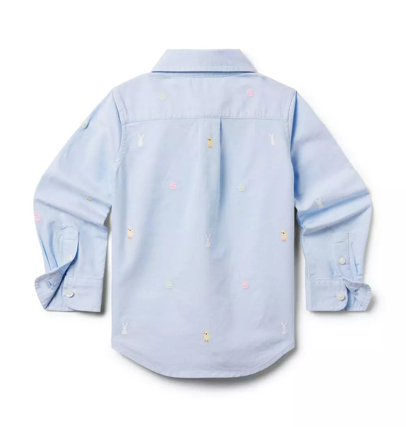 The Embroidered Oxford Shirt (NWT 3T)