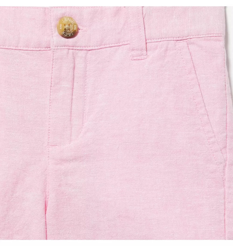 Linen-Cotton Sachet Pink Short (EUC 3T)