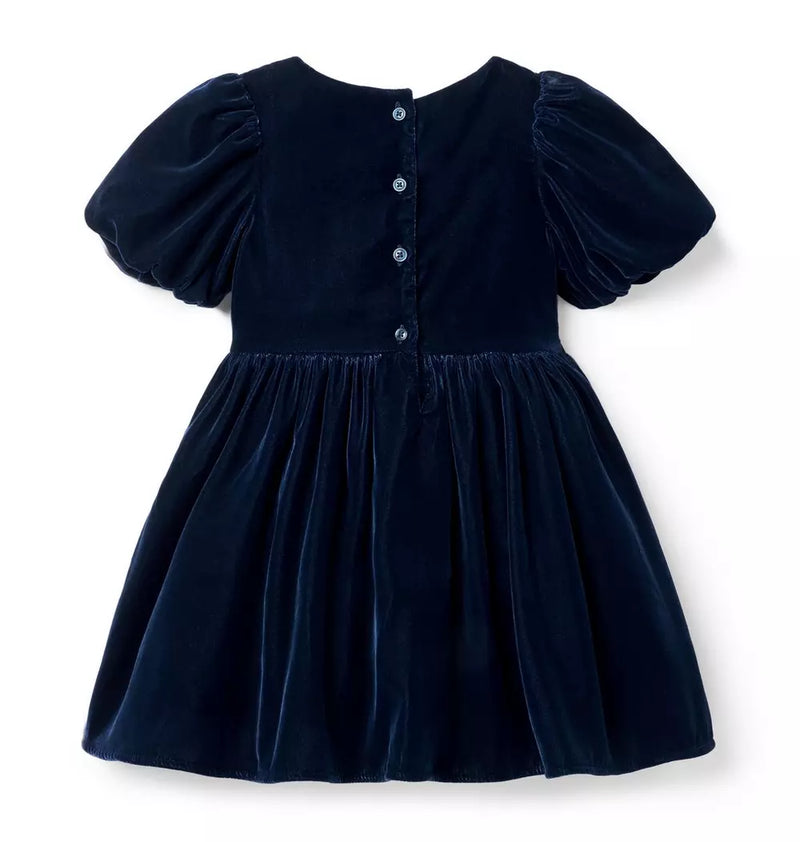 The Velvet Bow Dress (18-24M) NWOT