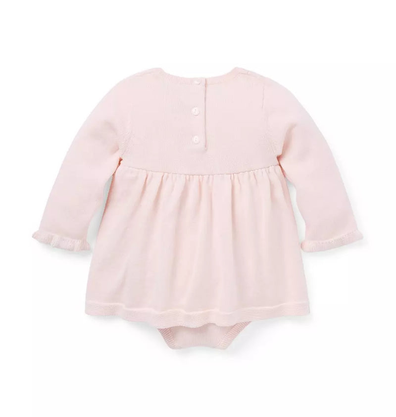 Baby Cable Knit Romper (EUC 18-24M)
