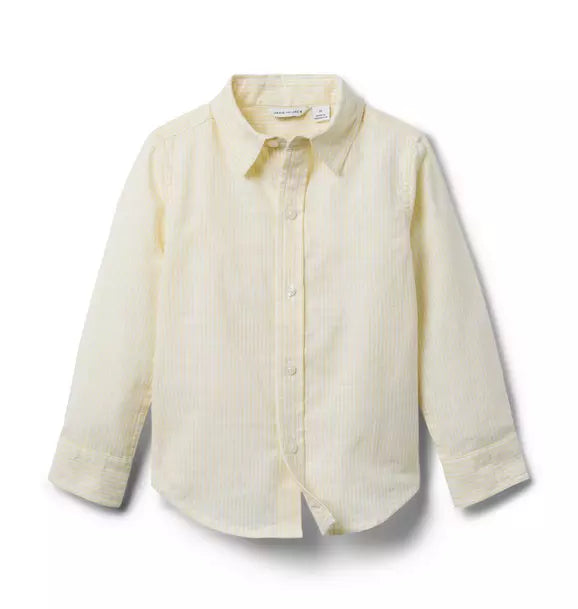 The Linen Long Sleeve Shirt (EUC 3T)