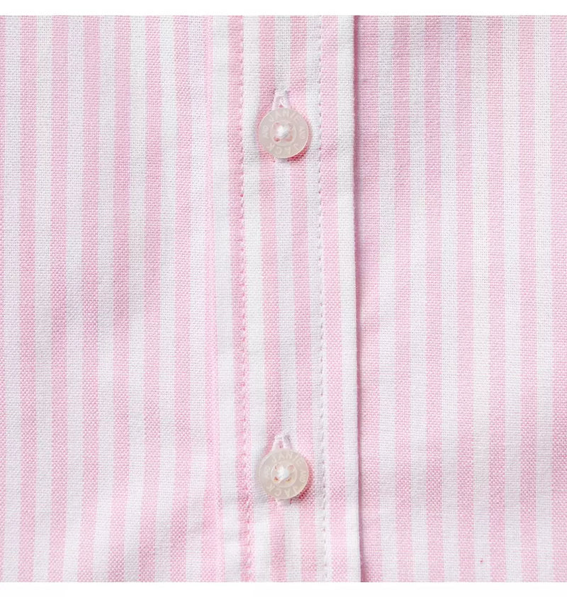 Think Pink Striped Oxford Shirt (EUC 3T)