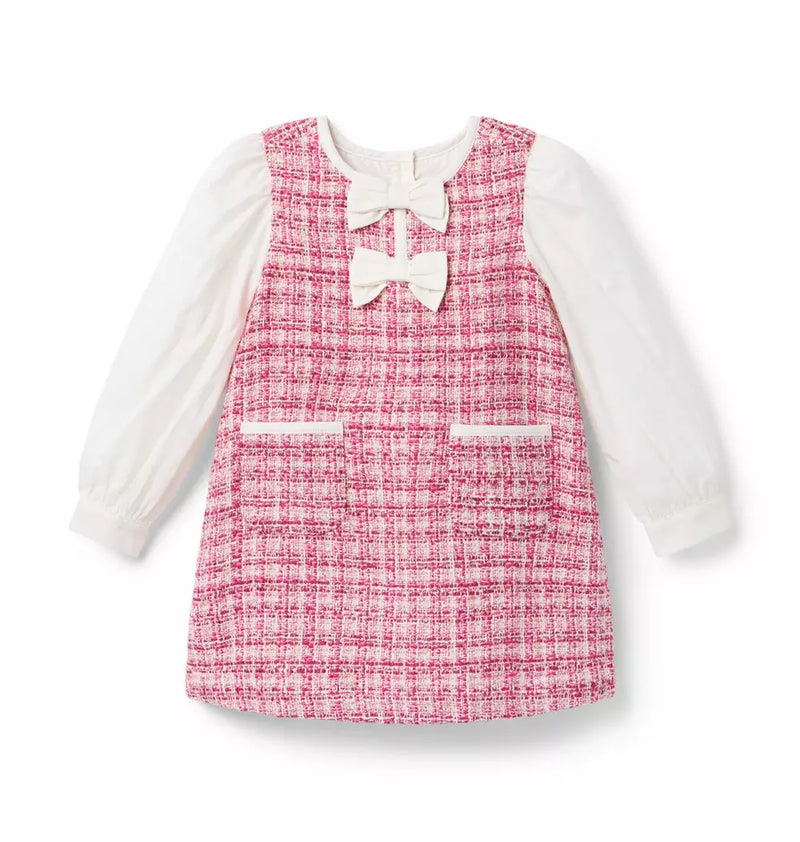 The Tweed Bow Dress (12-18M) NWT