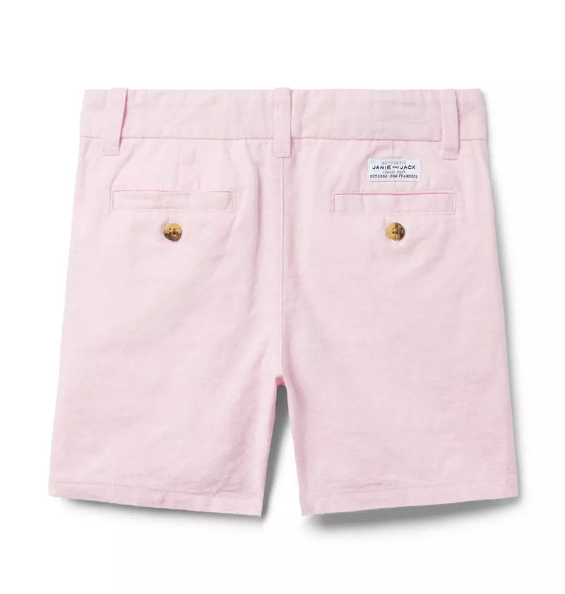Linen-Cotton Pink Short (NWT 3T)