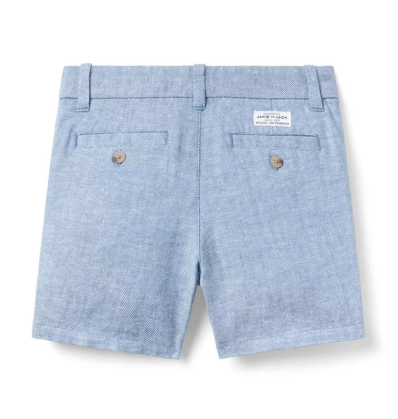 The Herringbone Shorts (NWOT 2T)