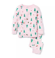 Good Night Pajama In Holiday Poodle (Size 18-24M) EUC