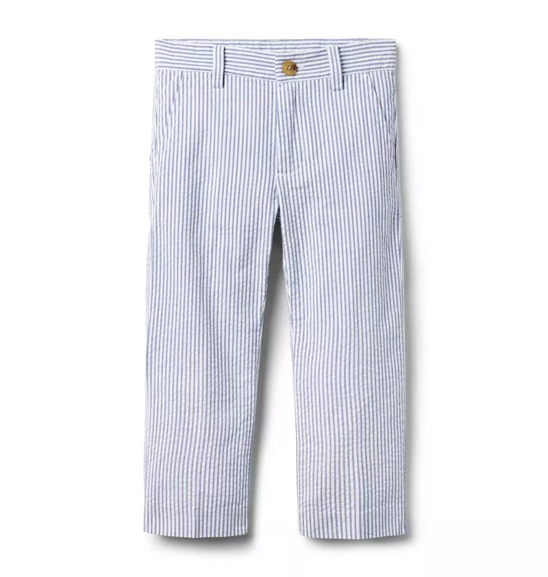 Striped Seersucker Short (NWOT 3T)