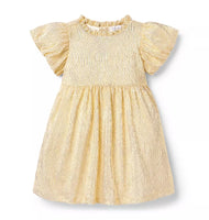 The Golden Moment Gold Dress (Size 18-24M) EUC