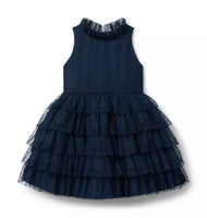 Dot Tiered Ruffle Dress (18-24M) NWT