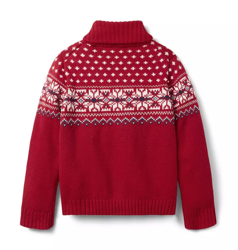 The Fair Isle Cardigan (Size 3T) EUC