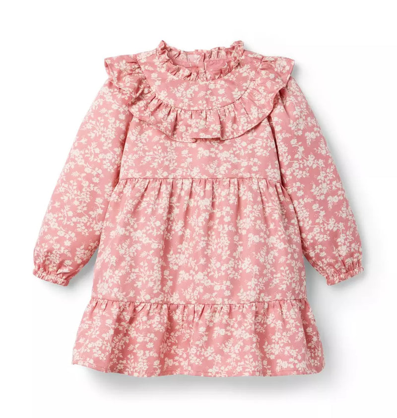 Floral Tiered Dress (Size 18-24M) EUC