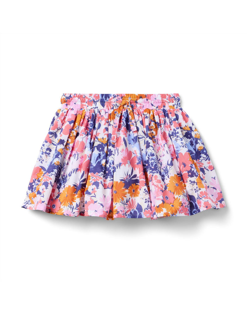 Floral Pleated Skort (EUC 12-18M)
