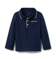 The Stripe Pocket Polo (3T) EUC