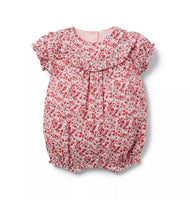 Baby Ditsy Floral Ruffle Romper (12-18M) EUC