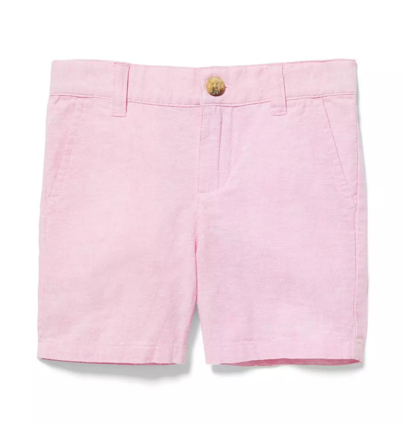 Linen-Cotton Sachet Pink Short (EUC 3T)