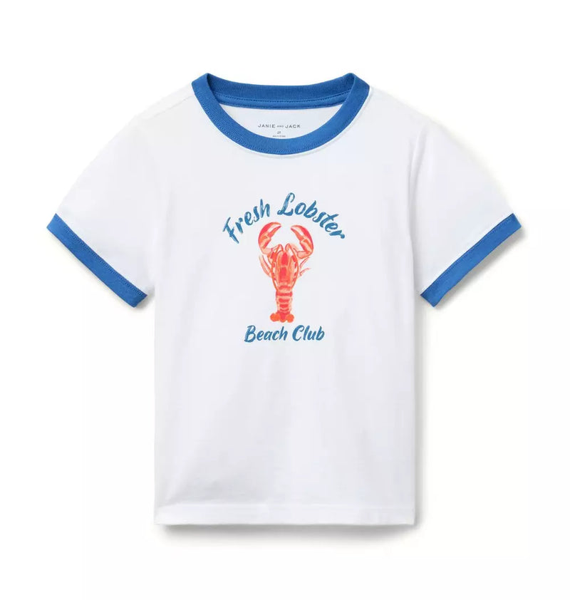 Lobster Beach Club Tee (Size: 3T EUC