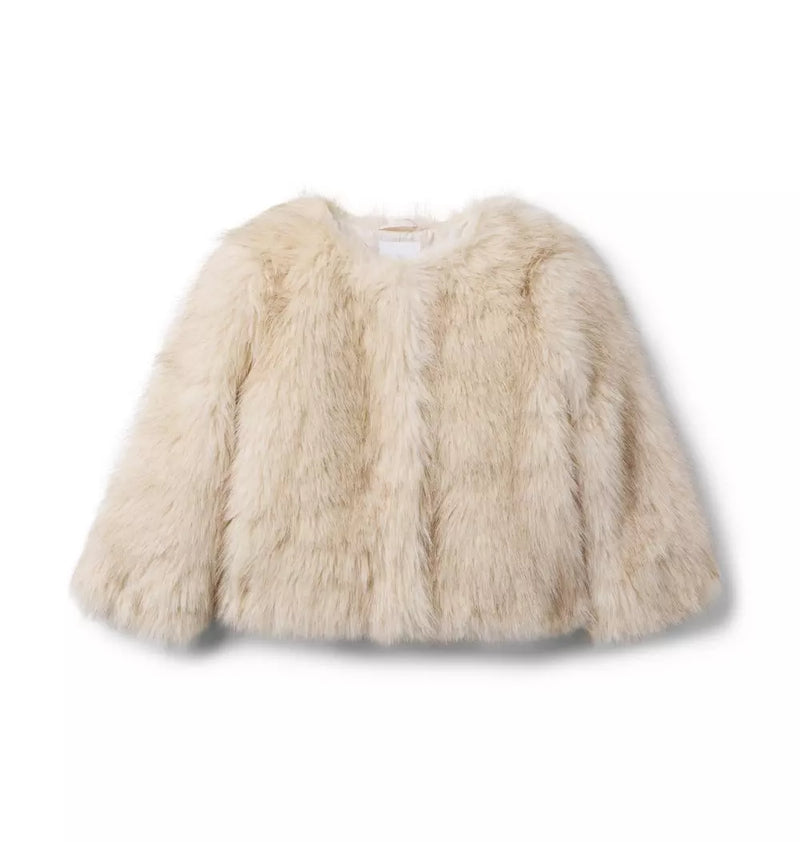 The Chic Faux Fur Jacket (NWT 18-24M)