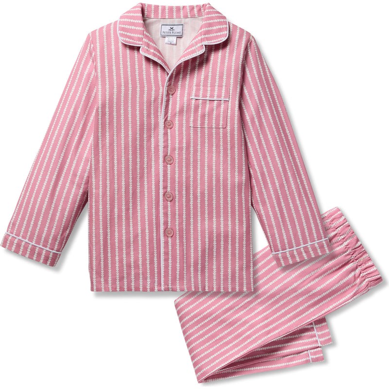 Kid's Twill Pajama Set's in Spring Gingham (3T) EUC
