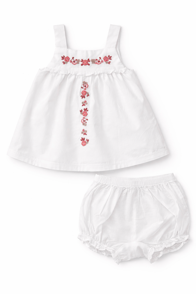 Janie and Jack Baby Dress & Bloomer Set (Size: 18-24M) EUC