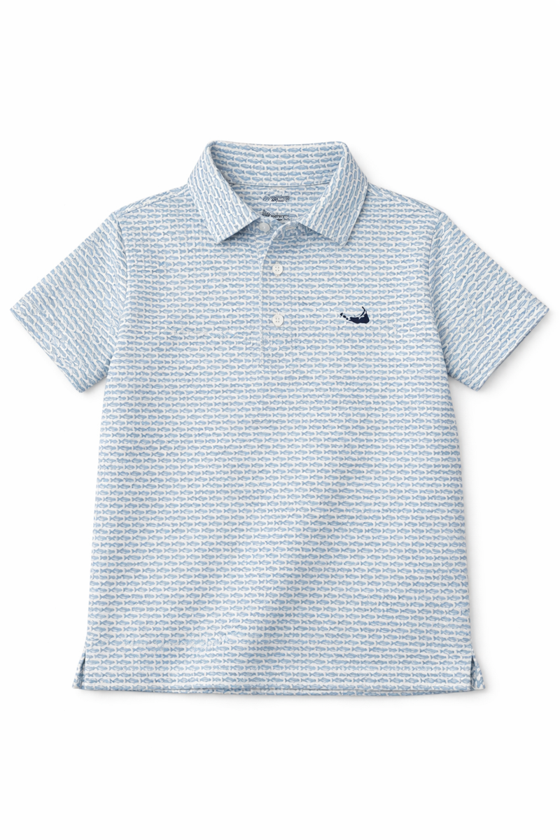Boys' Performance Printed Sankaty Polo (Size: 3T) EUC