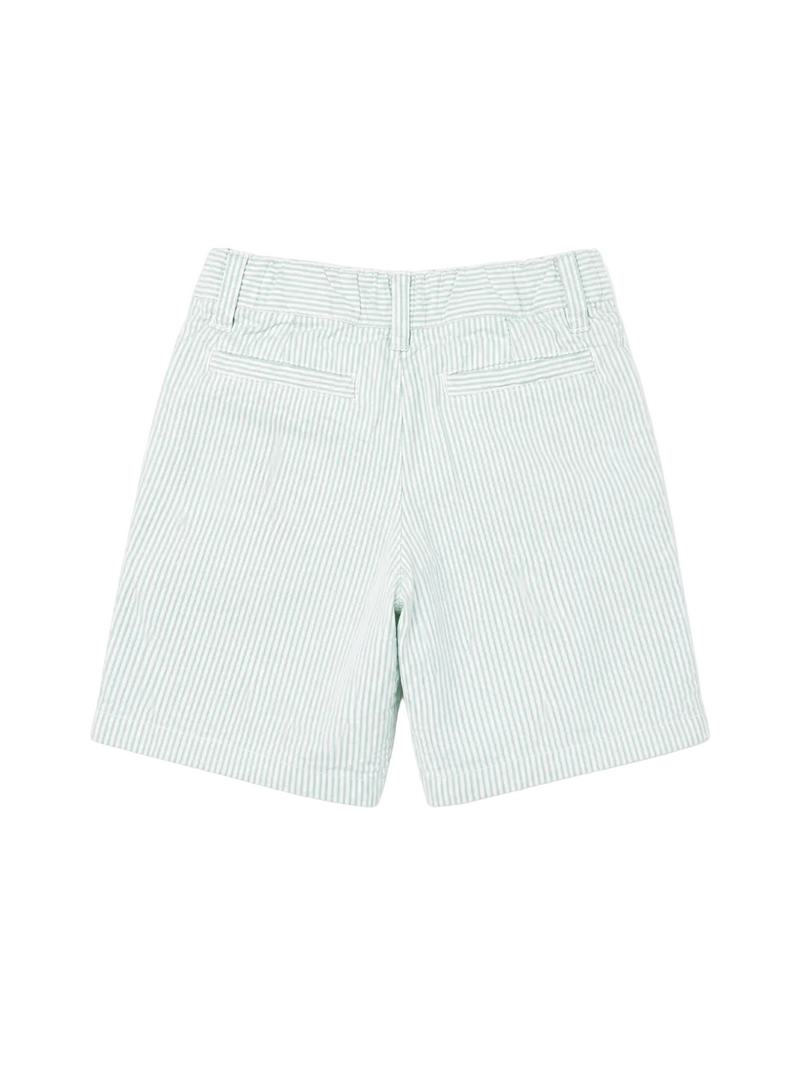 Organic Green Seersucker Suit Shorts (EUC 3T)