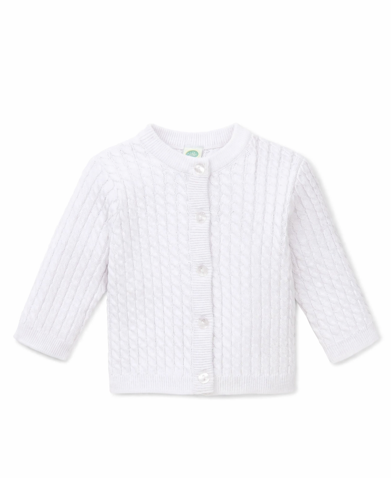 White Cable Sweater (EUC 12M)