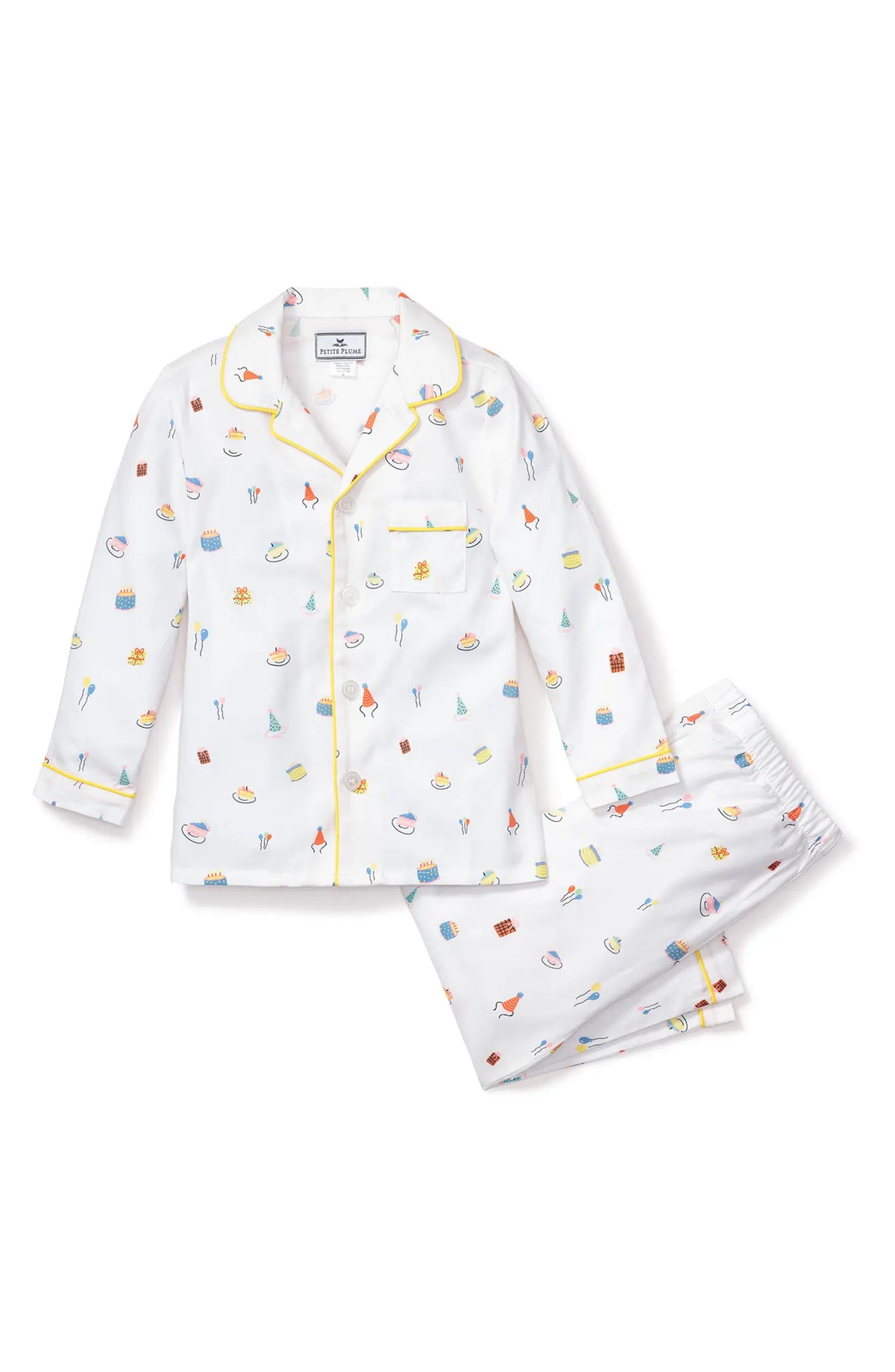 Kid's Twill Pajama Set's Gingham (2T) EUC