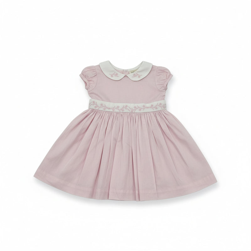 Organic Peter Pan Collar Party Dress (12-18M) EUC