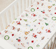 Holiday Crib Fitted Sheet