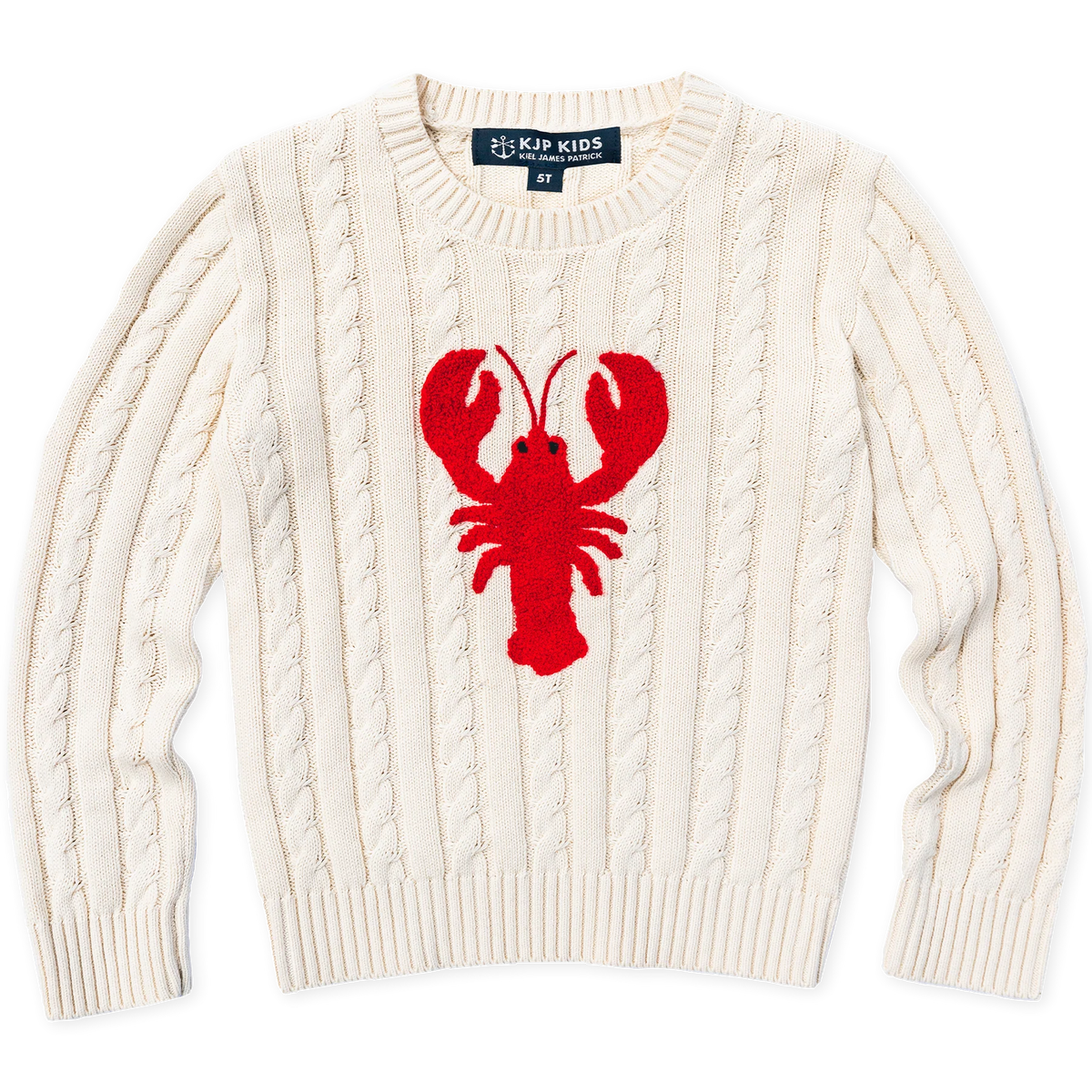 Lobster Cable Knit Kids Sweater (EUC 3T)