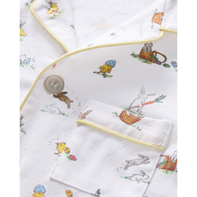 Kid's Twill Pajama, Easter Frolic (3T) EUC