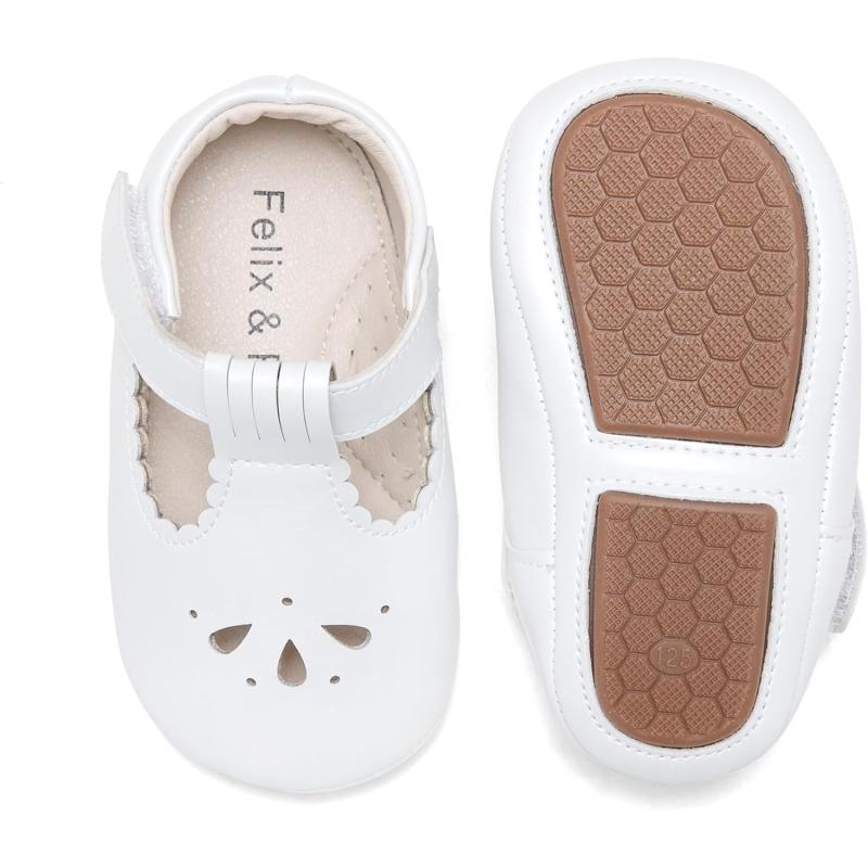 Felix & Flora Infant Baby Walking Shoes Moccasins ( Size 6-9M) EUC