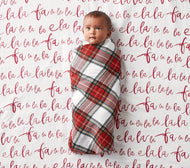 My First Christmas Organic Muslin Swaddle Set of 3