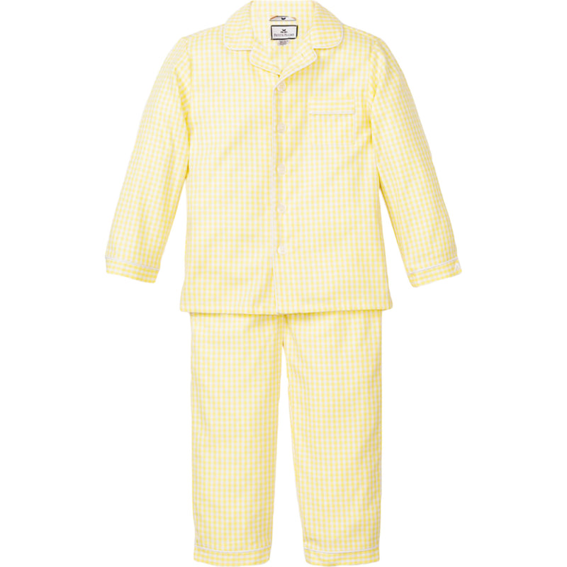 Kid's Twill Pajama Set's in Spring Gingham (3T) EUC